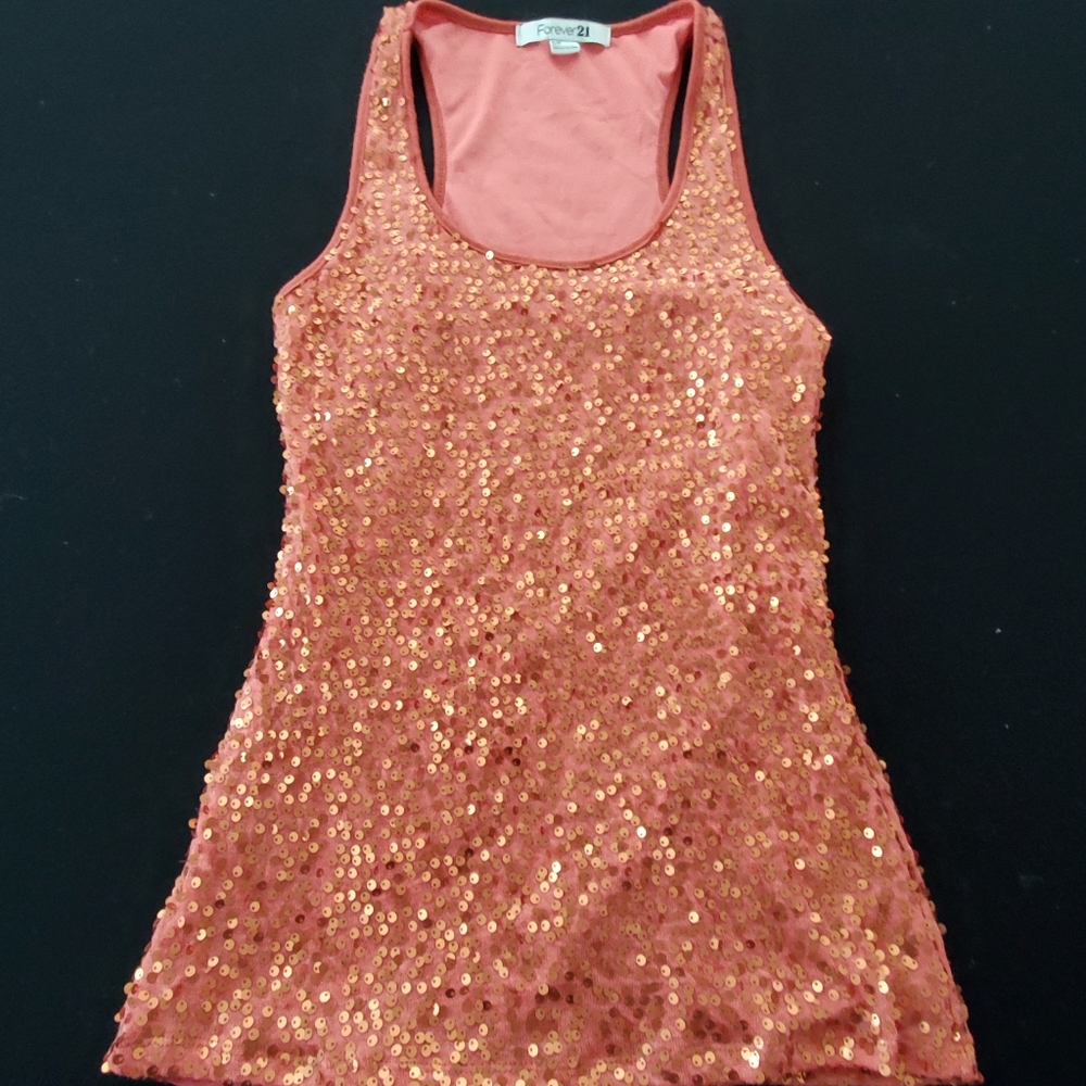 Sequin Racerback tank